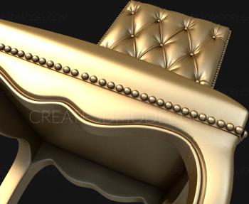 Armchairs (KRL_0127) 3D model for CNC machine